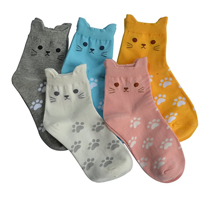 cute cat socks, cat face, cat novelty socks, women's cat socks, Fun socks, Cotton socks, Cat Socks, cat Gift Socks