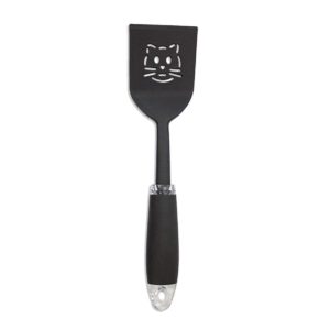 small spatula, small cookie turner, kids playset, kids kitchen, kids cooking, can be used for non stick pans, nylon spatula, nylon turner, kitchen, cat spatula, cat turner